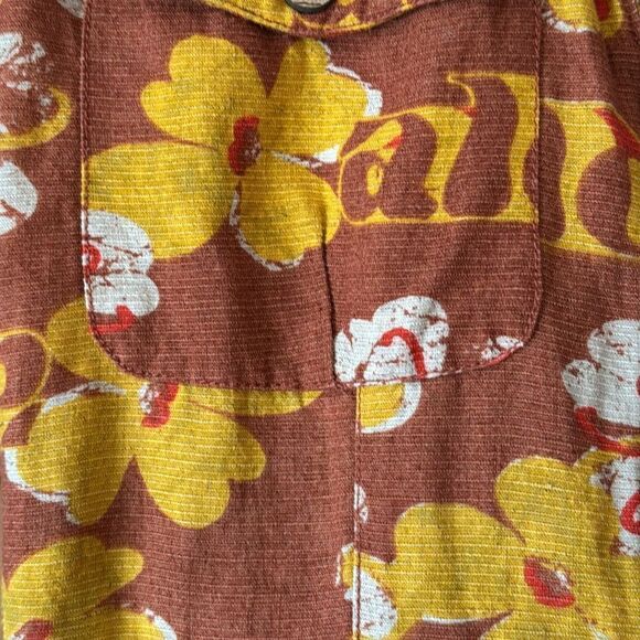 Urban Outfitters Floral Jumpsuit in Brown and Yellow - Picture 7 of 12